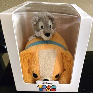 Disney Tsum Tsum August 2016 Subscription Box Plush Lady & the Tramp